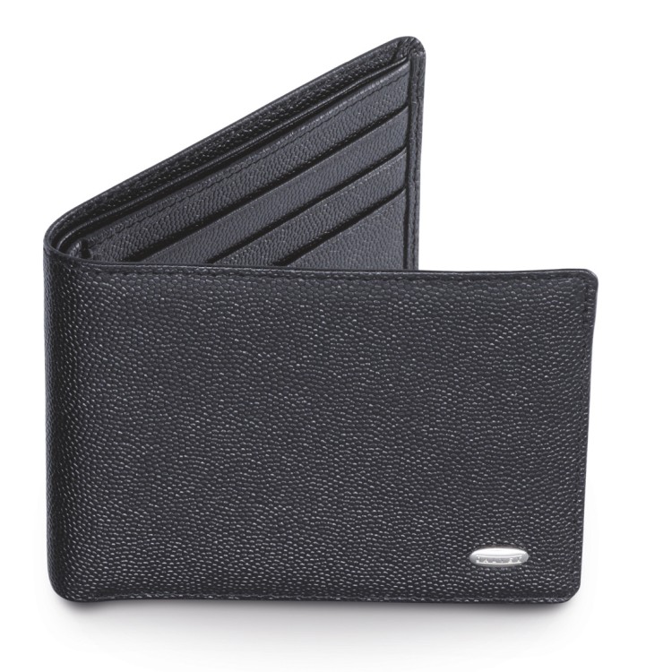 Men's Black leather wallet 