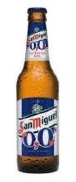 San Miguel 0% ABV
