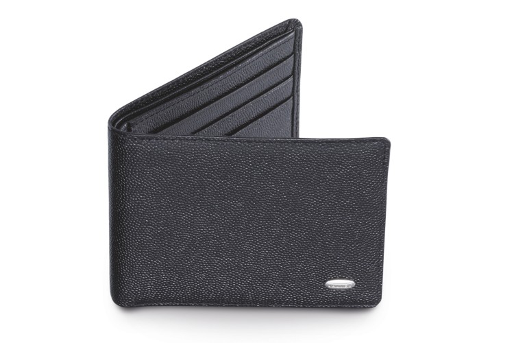 Men's Black leather wallet 
