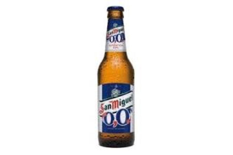 San Miguel 0% ABV